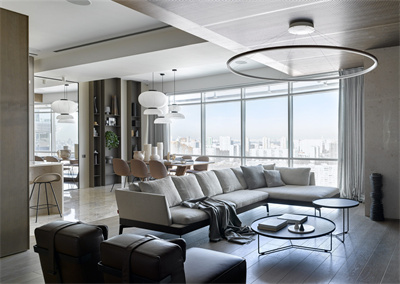 现代感满满的舒适公寓