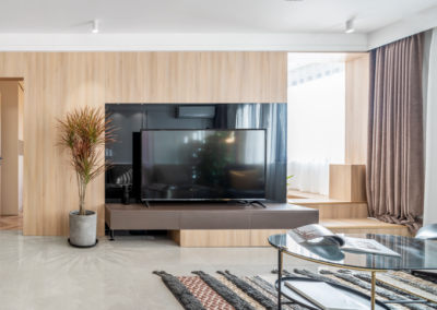 隐形门 悬浮电视柜——打造客厅专属“景观轴”